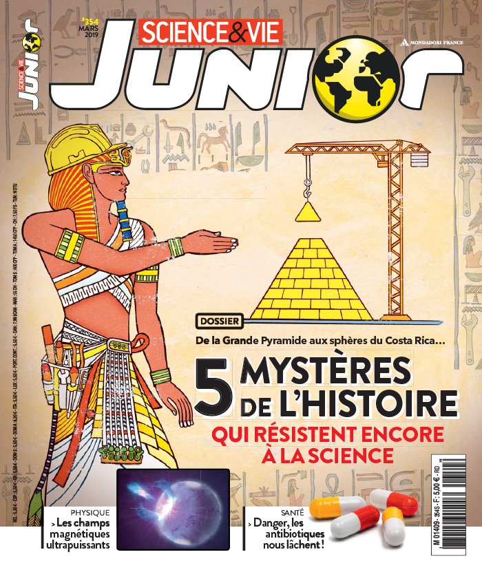 Science et Vie Junior 13 février 2019 Science et Vie Junior N°354 du 13 février 2019 à télécharger sur iPad