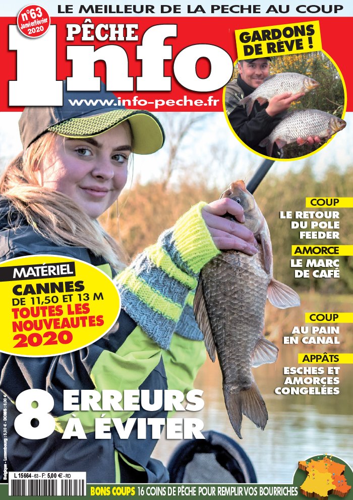 Info pêche 28 décembre 2019 Info pêche du 28 décembre 2019