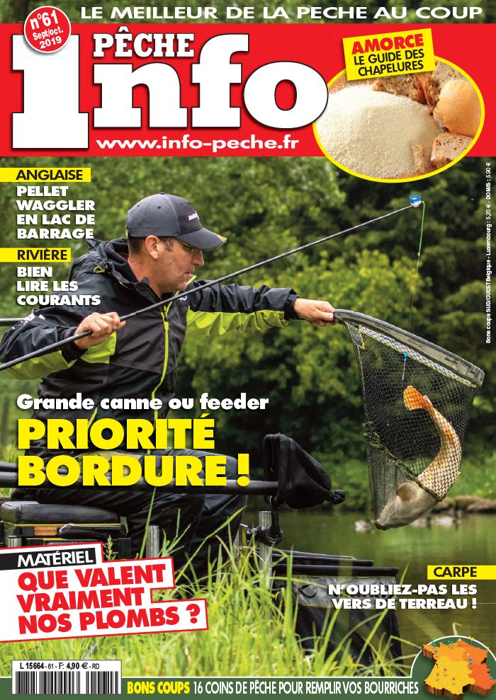 Info pêche 30 août 2019 Info pêche du 30 août 2019