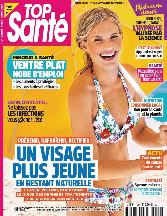 Top Santé 02 juillet 2020 Abonnement Top Santé Pas Cher avec le BOUQUET ePresse.fr