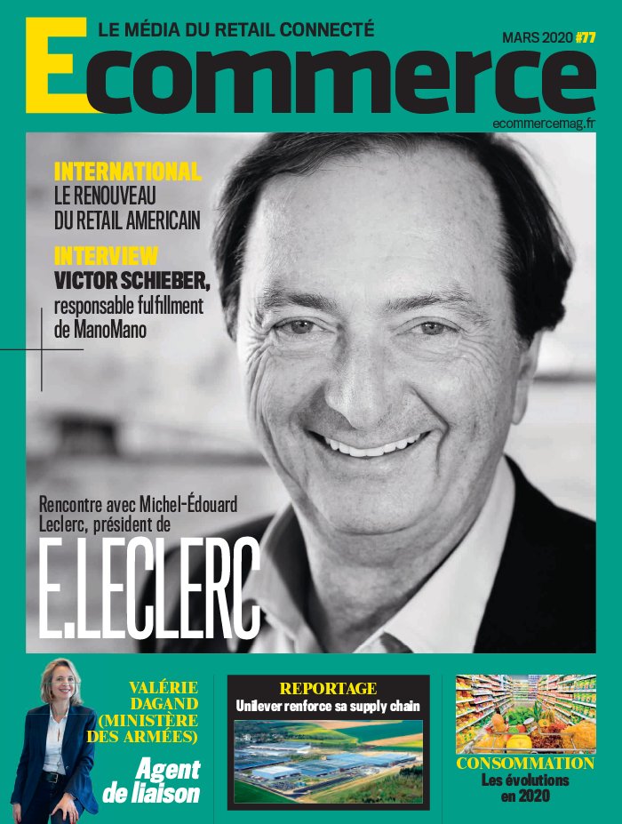 E-commerce Magazine 09 mars 2020 Abonnement E-commerce Magazine Pas Cher avec l’OFFRE ePresse.fr