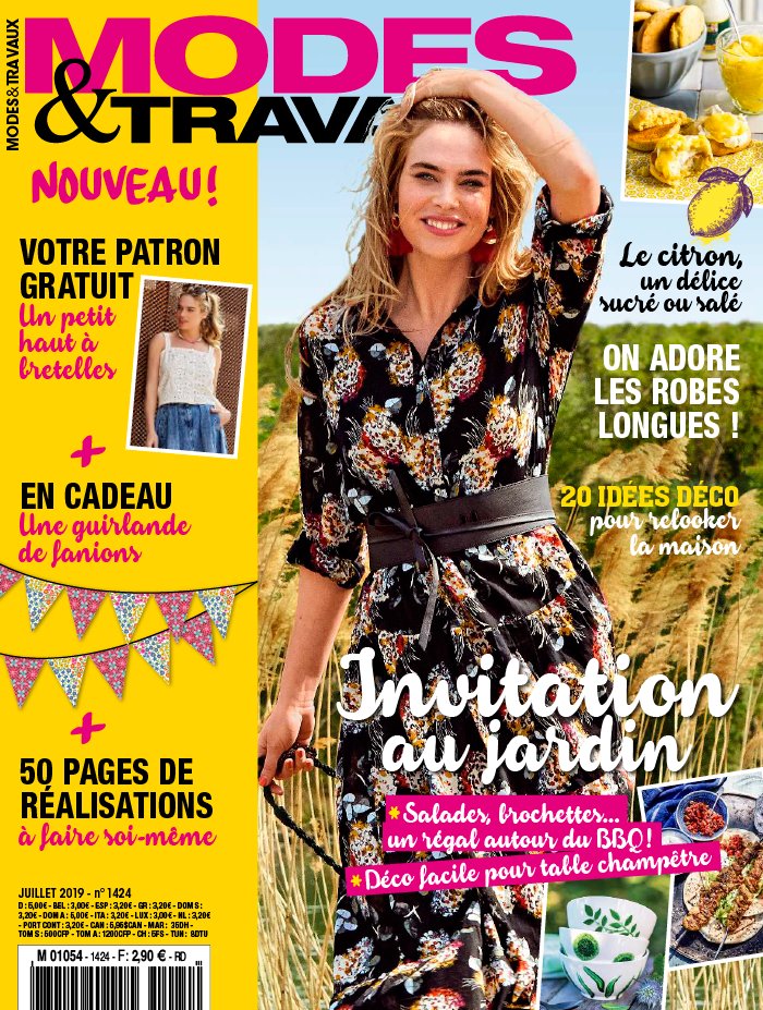 Modes et travaux 03 juin 2019 Modes et travaux N°1424 du 03 juin 2019 à télécharger sur iPad