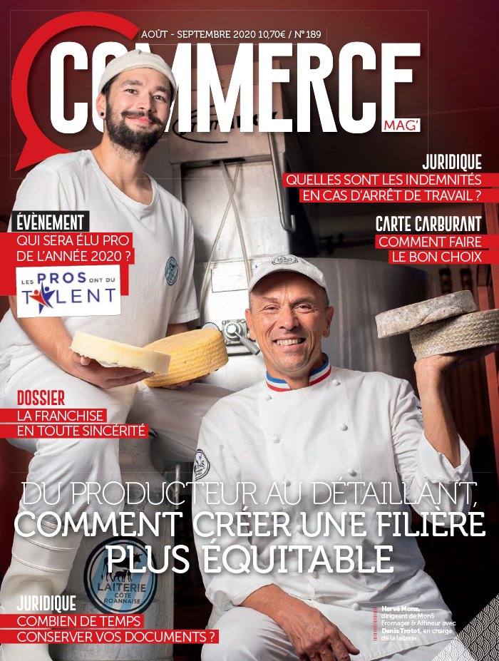 Commerce Magazine 07 septembre 2020 Abonnement Commerce Magazine Pas Cher avec l’OFFRE ePresse.fr