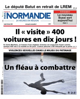 Paris-Normandie 24h en région N°20200206 du 06 février 2020 à télécharger sur iPad