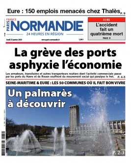 Paris-Normandie 24h en région N°20200123 du 23 janvier 2020 à télécharger sur iPad
