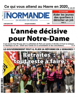 Paris-Normandie 24h en région N°20200106 du 06 janvier 2020 à télécharger sur iPad