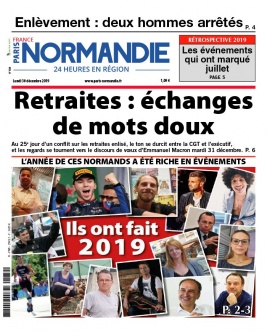 Paris-Normandie 24h en région N°20191230 du 30 décembre 2019 à télécharger sur iPad