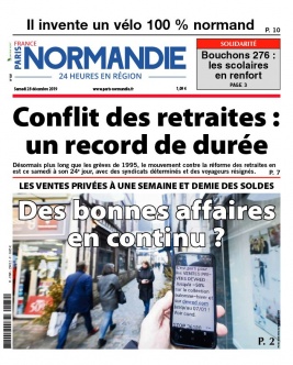 Paris-Normandie 24h en région N°20191228 du 28 décembre 2019 à télécharger sur iPad
