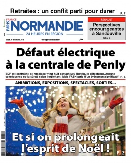 Paris-Normandie 24h en région N°20191226 du 26 décembre 2019 à télécharger sur iPad