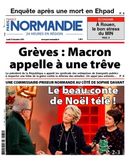 Paris-Normandie 24h en région N°20191223 du 23 décembre 2019 à télécharger sur iPad