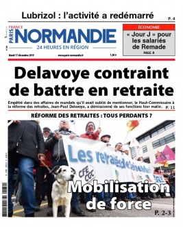 Paris-Normandie 24h en région N°20191217 du 17 décembre 2019 à télécharger sur iPad