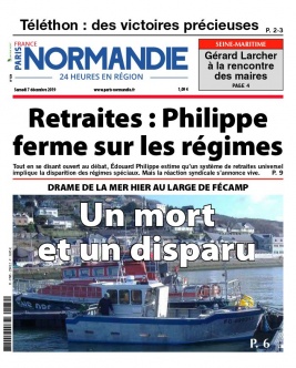 Paris-Normandie 24h en région N°20191207 du 07 décembre 2019 à télécharger sur iPad