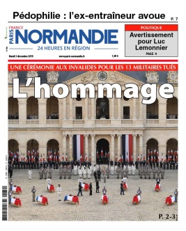 Paris-Normandie 24h en région N°20191203 du 03 décembre 2019 à télécharger sur iPad
