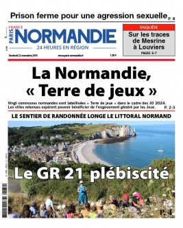 Paris-Normandie 24h en région N°20191122 du 22 novembre 2019 à télécharger sur iPad