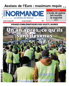 Paris-Normandie 24h en région N°20191116 du 16 novembre 2019 à télécharger sur iPad