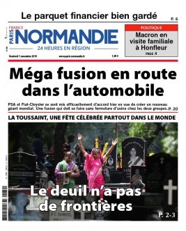 Paris-Normandie 24h en région N°20191101 du 01 novembre 2019 à télécharger sur iPad