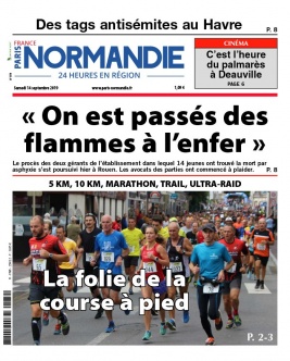 Paris-Normandie 24h en région N°20190914 du 14 septembre 2019 à télécharger sur iPad