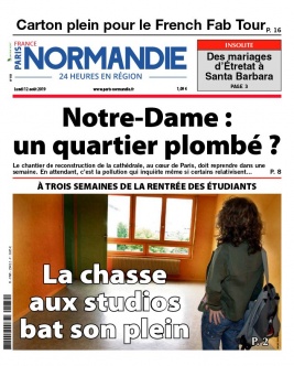 Paris-Normandie 24h en région N°20190812 du 12 août 2019 à télécharger sur iPad