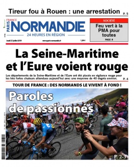 Paris-Normandie 24h en région N°20190725 du 25 juillet 2019 à télécharger sur iPad