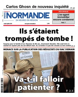 Paris-Normandie 24h en région N°20190704 du 04 juillet 2019 à télécharger sur iPad