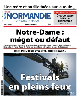 Paris-Normandie 24h en région N°20190627 du 27 juin 2019 à télécharger sur iPad
