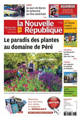 La Nouvelle République Dimanche 17 octobre 2021 Abonnement La Nouvelle République Pas Cher avec BOUQUET ePresse.fr