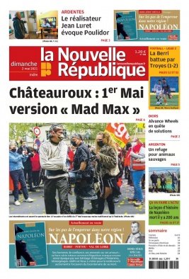 La Nouvelle République Dimanche 02 mai 2021 Abonnement La Nouvelle République Pas Cher avec BOUQUET ePresse.fr