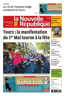 La Nouvelle République Dimanche 02 mai 2021 Abonnement La Nouvelle République Pas Cher avec BOUQUET ePresse.fr