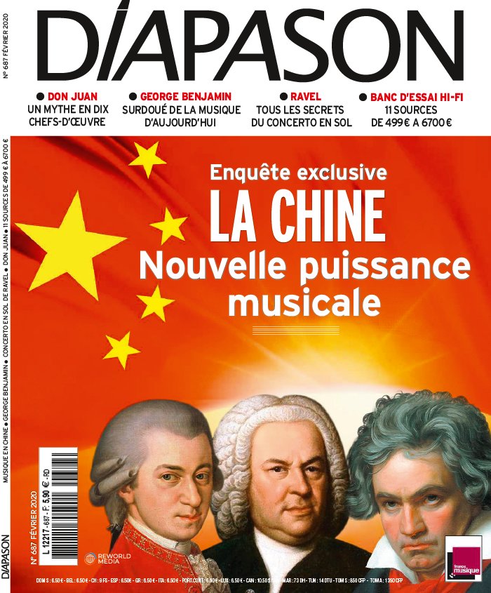 Diapason 29 janvier 2020 Abonnement Diapason Pas Cher avec le BOUQUET À LA CARTE ePresse.fr