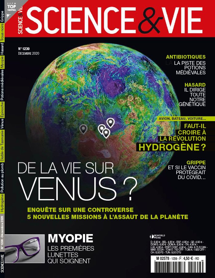 Science et Vie 25 novembre 2020 Abonnement Science & Vie Pas Cher avec le BOUQUET ePresse.fr