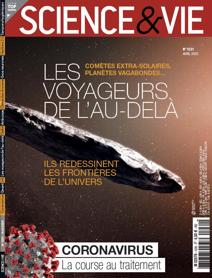 Science et Vie 25 mars 2020 Abonnement Science & Vie Pas Cher avec le BOUQUET ePresse.fr