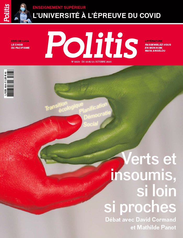 Politis 15 octobre 2020 Politis N°1623 du 15 octobre 2020 à télécharger sur iPad