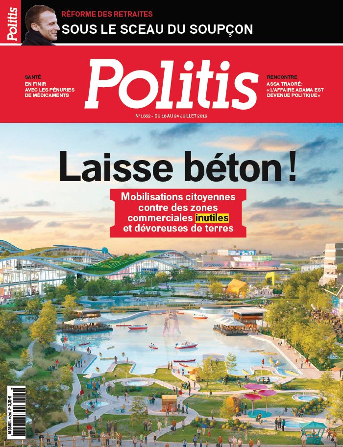 Politis 17 juillet 2019 Politis N°1562 du 17 juillet 2019 à télécharger sur iPad
