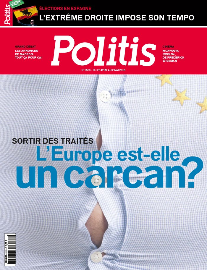 Politis 24 avril 2019 Politis N°1550 du 24 avril 2019 à télécharger sur iPad