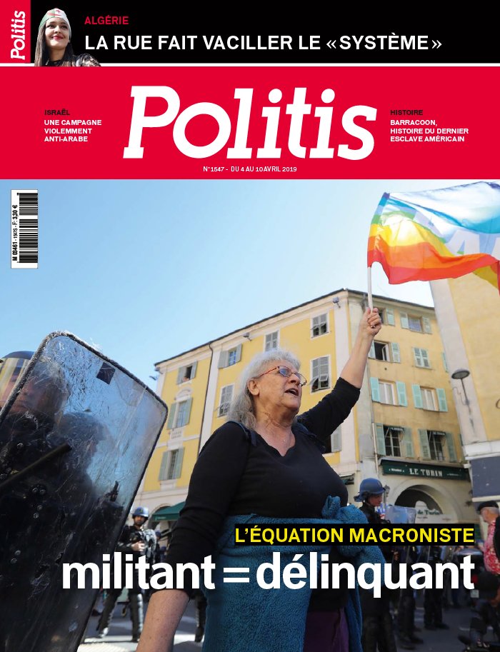 Politis 03 avril 2019 Politis N°1547 du 03 avril 2019 à télécharger sur iPad