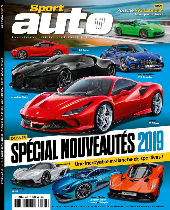 Sport Auto 29 mars 2019 Sport Auto N°687 du 29 mars 2019 à télécharger sur iPad