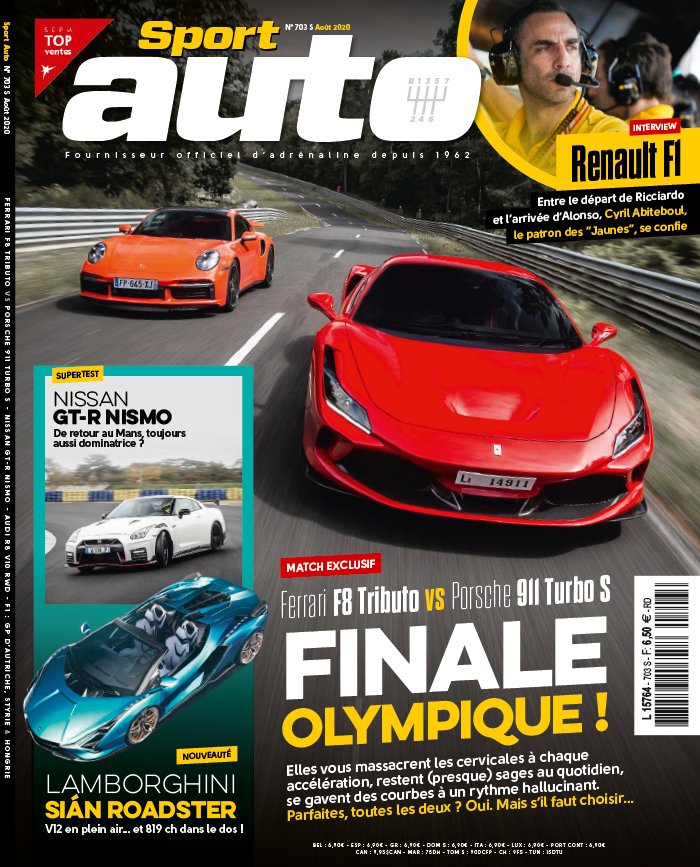 Sport Auto 31 juillet 2020 Abonnement Sport Auto Pas Cher avec le BOUQUET ePresse.fr