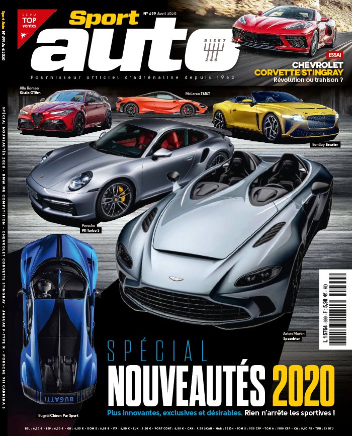 Sport Auto 27 mars 2020 Abonnement Sport Auto Pas Cher avec le BOUQUET ePresse.fr