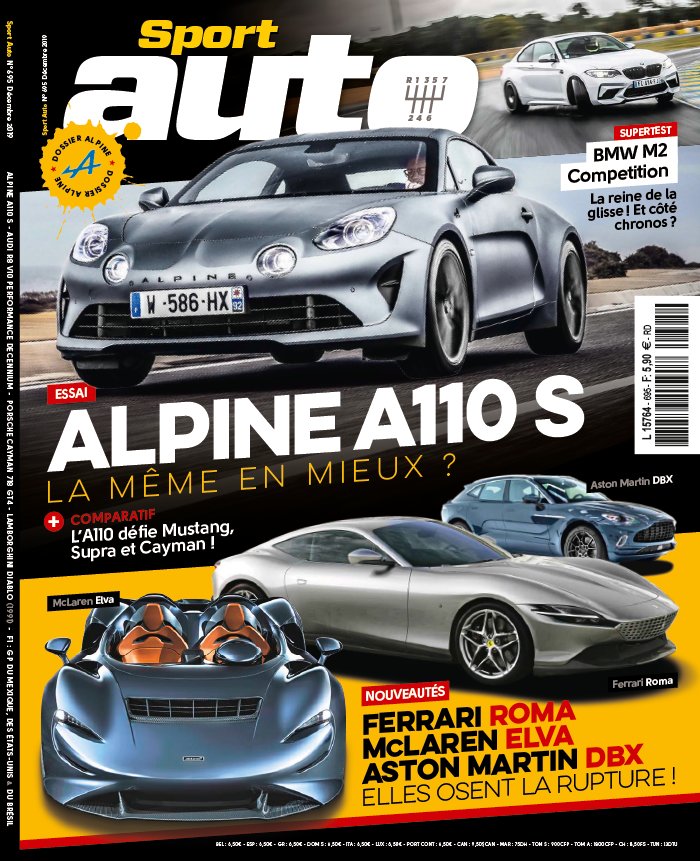 Sport Auto 29 novembre 2019 Abonnement Sport Auto Pas Cher avec le BOUQUET ePresse.fr