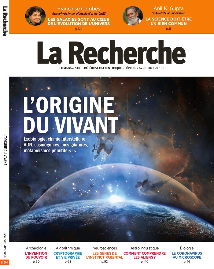 La Recherche 21 janvier 2021 Abonnement La Recherche Pas Cher avec le BOUQUET ePresse.fr