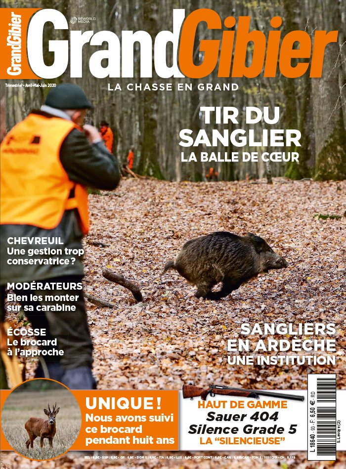 Grand Gibier 25 mars 2020 Abonnement Grand Gibier Pas Cher avec le BOUQUET ePresse.fr