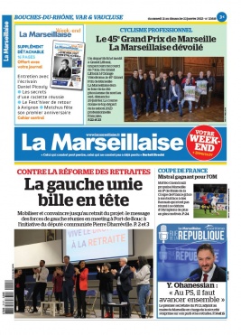 La Marseillaise N°23818 du 21 janvier 2023 à télécharger sur iPad