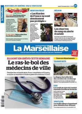La Marseillaise N°23796 du 27 décembre 2022 à télécharger sur iPad