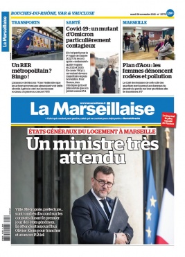 La Marseillaise N°23772 du 29 novembre 2022 à télécharger sur iPad