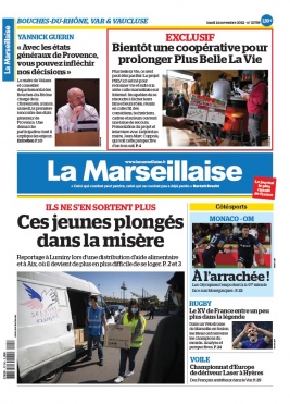 La Marseillaise N°23759 du 14 novembre 2022 à télécharger sur iPad