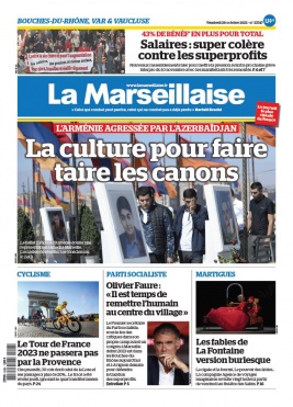 La Marseillaise N°23747 du 28 octobre 2022 à télécharger sur iPad