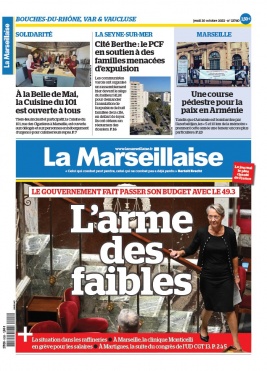 La Marseillaise N°23740 du 20 octobre 2022 à télécharger sur iPad