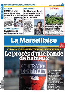 La Marseillaise N°23731 du 10 octobre 2022 à télécharger sur iPad