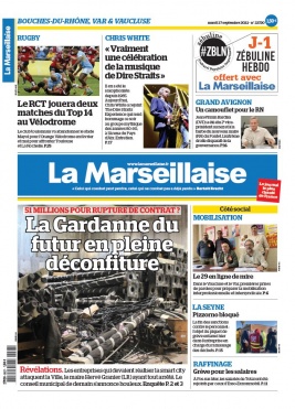 La Marseillaise N°23720 du 27 septembre 2022 à télécharger sur iPad