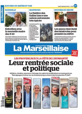 La Marseillaise N°23707 du 12 septembre 2022 à télécharger sur iPad